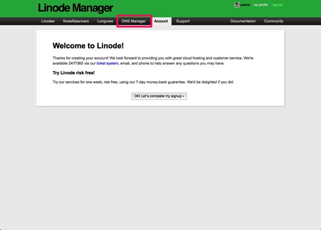 Linode �ṩ���M DNS ���ܷ��գ��]�Լ���ʹ��