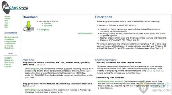  Aircrack-ng-����õ�17��(g��)�B͸�y(c��)ԇ����