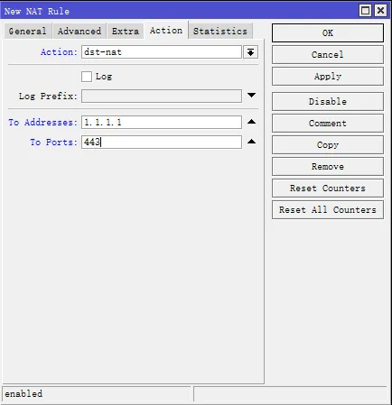 �ڷ������ϰ��bMikroTik RouterOS�����ú��εĶ˿��D�l(f��)