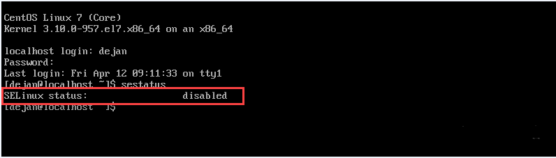 CentOS7�Ͻ��û��P(gu��n)�]SELinux��Ԕԃ�����̳�